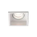 ceiling recessed luminaire HYDE SQ GU10 IP20, white matt 