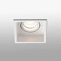 Faro ceiling recessed luminaire HYDE SQ GU10 IP20, white matt 