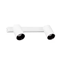 wall and ceiling luminaire STAN 2 flames GU10 IP20, white matt 