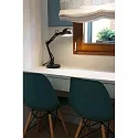 table lamp BAOBAB tiltable E14 IP20, black matt 