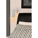 Faro wall luminaire SMILE E27 IP20, white matt 