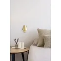 Faro wall luminaire LE LED IP20, gold, satined 