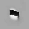 Faro wall luminaire NASH LED IP20, black matt 