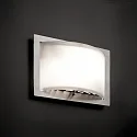 Faro wall luminaire DIULA 2 flames E27 IP20, nickel satined 