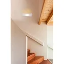 Faro wall luminaire CHERAS R7S IP20, white matt 