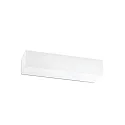 wall luminaire EACO 2 flames G9 IP20, white matt 