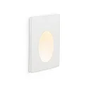 wall recessed luminaire PLAS LED IP20, white matt 