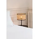 Faro table lamp MAMBO E27 IP20, black matt 
