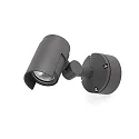 outdoor wall luminaire FOC 150 LED IP65, dark grey 