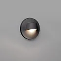 Faro outdoor wall luminaire BROW LED IP44, dark grey 