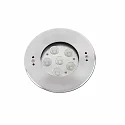Faro underwater luminaire EDEL LED IP68, nickel matt, satined 