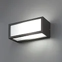 outdoor wall luminaire TEJO E27 IP54, dark grey 