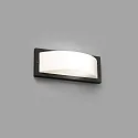 Faro wall luminaire MOL E27 IP44, dark grey 