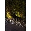 Faro floor recessed luminaire GRUND 92 (INCL HONEYCOMB) 350MA round, rigid, passable IP67, stainless steel, satined dimmable