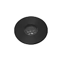 floor recessed luminaire GRUND 37 (INCL HONEYCOMB) 700MA round, rigid, passable IP67, black, anodised dimmable