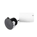 Faro floor recessed luminaire GRUND 92 (INCL HONEYCOMB) 350MA round, rigid, passable IP67, black, anodised dimmable