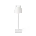 table lamp TOC LED IP54, white matt 