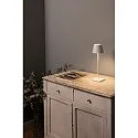 Faro table lamp TOC LED IP54, white matt 