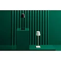 Faro table lamp TOC LED IP54, black matt 