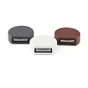Faro outdoor wall luminaire PILL LED IP54, white matt 
