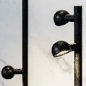 Faro bollard lamp BROT 900 2 flames LED IP65, black 