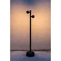 Faro bollard lamp BROT 900 2 flames LED IP65, black 