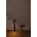 Faro bollard lamp GINA GU10 IP44, dark grey 