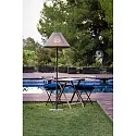 Faro outdoor floor lamp SAIGON OUT E27 IP44, brown, dark grey 