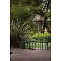 Faro outdoor floor lamp SAIGON E27 IP44, dark grey 