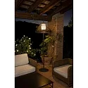 Faro outdoor floor lamp SAIGON E27 IP44, dark grey 