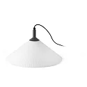 pendant luminaire SAIGON OUT E27 IP44, dark grey 