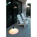 Faro pendant luminaire SAIGON OUT E27 IP44, dark grey 