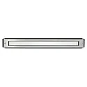 floor recessed luminaire FALLS 500 rigid, set back, with diffuser IP67, stainless steel, satined 