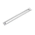 floor recessed luminaire FALLS 500 rigid, set back, with diffuser IP67, stainless steel, satined 