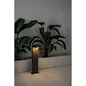 Faro bollard lamp KLAMP E27 IP44, dark grey 