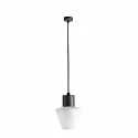 pendant luminaire MISTU E27 IP44, dark grey 