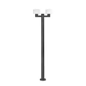 outdoor floor lamp MUFFIN 2 flames E27 IP44, dark grey 