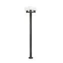 outdoor floor lamp MUFFIN 3 flames E27 IP44, dark grey 