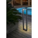 Faro bollard lamp ALP 800 LED IP54, dark grey 
