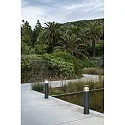 Faro bollard lamp RUSH 800 LED IP65, dark grey dimmable