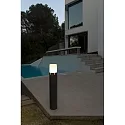 Faro bollard lamp TRAM E27 IP65, dark grey 