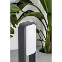 Faro bollard lamp STICKER LED IP55, dark grey 