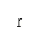bollard lamp BROT 200 LED IP44, black 