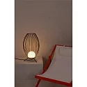 Faro floor lamp CAGE LED IP65, dark grey 