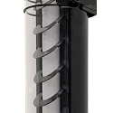 Faro outdoor wall luminaire SCUBA LED IP66, black 