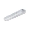 LED Damp-proof luminaire, prismatic, 25W, 3000K, 3200lm, IP50, white