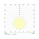 Frisch-Licht LED Damp-proof luminaire, 35W, 4000K, 4500lm, IP50, opal, white