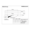 Frisch-Licht LED Damp-proof luminaire, prismatic, 35W, 4000K, 5000lm, IP50, white
