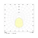 Frisch-Licht LED Damp-proof luminaire, prismatic, 35W, 4000K, 5000lm, IP50, white