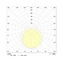 Frisch-Licht LED Damp-proof luminaire, 35W, 4000K, 4500lm, IP50, opal, white